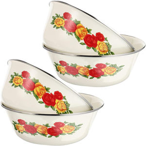 <span class=keywords><strong>Vaisselle</strong></span> bon marché d'usine OEM <span class=keywords><strong>vaisselle</strong></span> <span class=keywords><strong>service</strong></span> à bord en métal en acier inoxydable émaillé bol à soupe <span class=keywords><strong>et</strong></span> à riz - Product Image 2