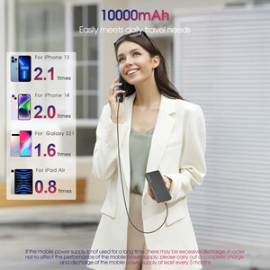 พาวเวอร์แบงค์ 10000mAh 22.5W ชาร์จเร็ว บางเฉียบ พกพาสะดวก สำหรับโทรศัพท์และแท็บเล็ต - Product Image 3