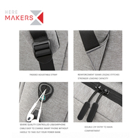 2021 Oem ODM personnalisé Usb chargeur à la mode étanche ordinateur portable sac à dos