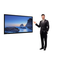 Écran LCD de haute qualité de 75 pouces, écran tactile interactif à 20 points, tableau blanc numérique, tableau intelligent