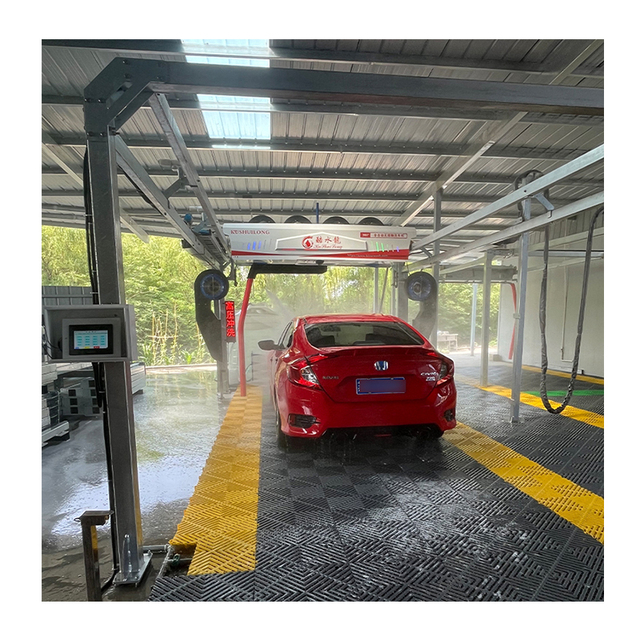 360 Intelligent Automatic Touch Free Car Wash Machine Fully Automated with Brushless Car Washer Contactless Washing