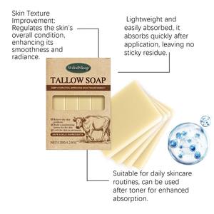 Jabón de sebo de animales alimentados con pasto, limpieza suave, cuidado de la piel, baño limpiador, espuma fresca y sedosa, jabón rico en espuma - Product Image 4