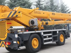 Small Mobile Cranes RT10 10ton Small Construction Crane For Rough Terrain