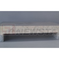 Newstar italien moderne meubles de maison de luxe en marbre blanc salon Rectangle Table centrale