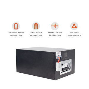 Съемная литиевая батарея 76.8В 75Ач для электровелосипеда: легко устанавливается и переносится, перезаряжаемый аккумуляторный блок для электромотоцикла - Product Image 1