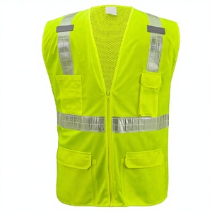 Veste de sécurité haute visibilité en polyester orange pour femmes, logo personnalisé, imperméable, vêtements de travail fluorescents pour la route - Product Image 2