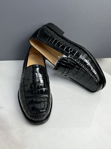 Mocasines de cuero genuino para hombre, hechos a mano, elegantes, italianos, de lujo, a precio de fábrica. - Product Image 6