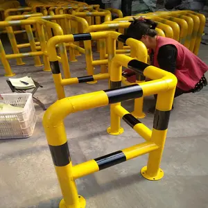 Factory supply Metal strong Removable U-shaped Anti Collision post for parking