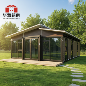 Casa Prefabricada de Seguridad en Contenedor Expandible de 20 Pies/40 Pies, Estructura de Acero, Villa Prefabricada, Casa Plegable, Casas Prefabricadas - Product Image 1