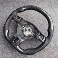 Pour VW 6ème génération GTI Golf 6 Scirocco modifié cuir Nappa volant en Fiber de carbone volant de voiture Volkswagen