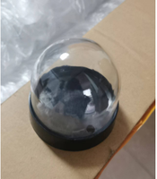 Globe d'eau bricolage clair avec bouchon à visser boule de neige vide pour artisanat modèle modèle matériau polyrésine