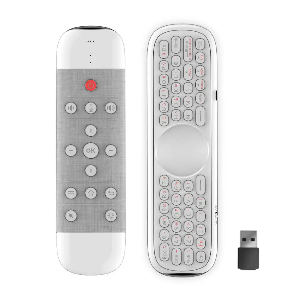 Teclado y ratón inalámbricos Q40, combo de miniteclado inalámbrico para TV/decodificador, sin unidad, air mouse, teclado para pc
