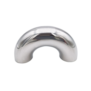 Codo de 180 grados Acero inoxidable sanitario 304 <span class=keywords><strong>316</strong></span> Soldadura a tope tipo U para accesorios de conexión de tuberías - Product Image 1