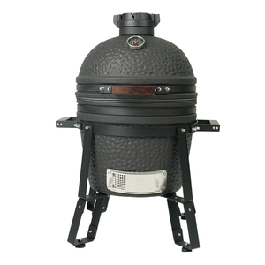 <span class=keywords><strong>Barbecue</strong></span> au charbon de bois portable AUPLEX, design moderne en céramique, <span class=keywords><strong>vert</strong></span>, Kamado, 16 pouces, avec allumage électronique et mini design - Product Image 1
