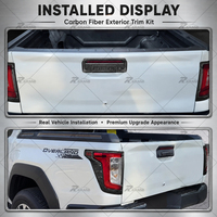 Kit de garnitures intérieures pour Toyota Hilux Travo 2026 – Ensemble complet en fibre de carbone – Accessoires de modification pour pick-up
