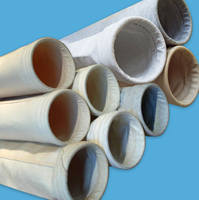 Nouveau sac filtrant en feutre aiguilleté acrylique pour usage industriel 500-600g/m² pour dépoussiéreur Baghouse