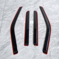 Protectores de Lluvia para Ventanas, Visores para Ventanas de Camioneta Ford F 150 Raptor Crew Cab, Accesorios