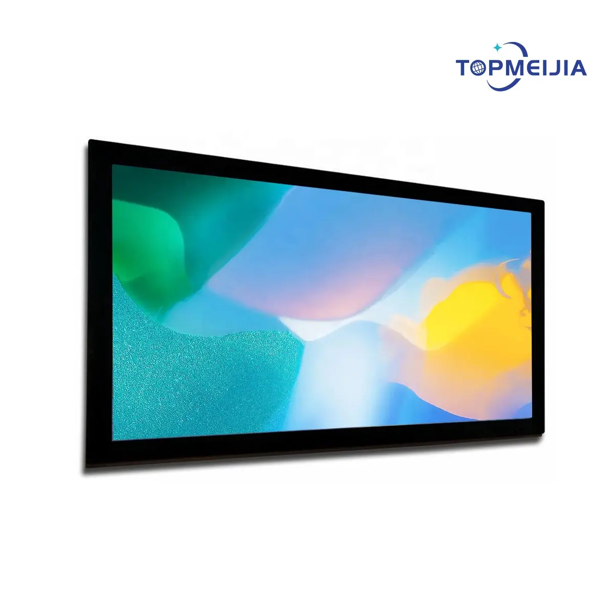 92-250 дюймов плоский экран с фиксированной рамкой проектор белый 4K 8K ультра HD тканый звуковой прозрачный кинопроекционный экран домашний кинотеатр