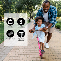 Vente de jouets pour enfants, trottinette à pousser avec lumière LED, trottinette de sport, trottinette pliable pour enfants