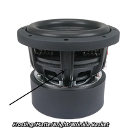 Venta caliente 8 pulgadas coche Subwoofers profesional OEM para venta al por mayor RMS600W Auto Audio altavoz 2*75oz imán Motor excelente Woofer