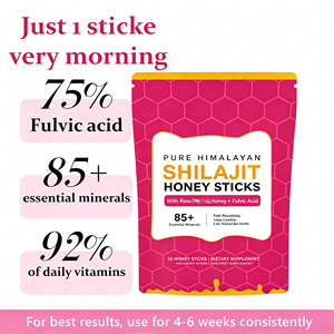 Barra de Shilajit del Himalaya para Mujeres, Marca Privada, con Mezcla de Miel <span class=keywords><strong>Luca</strong></span> y Azafrán, Líquido Oral, Certificado Halal para Apoyo a la Vitalidad - Product Image 5