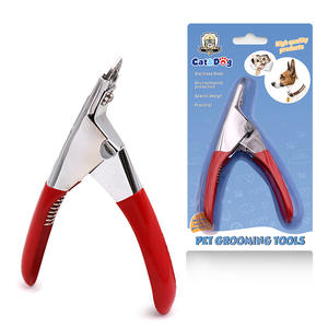 Cortaúñas de seguridad para perros, recortador de acero inoxidable, el más nuevo Kit de aseo para mascotas, accesorios para gatos, bloqueo fácil para mascotas - Product Image 1