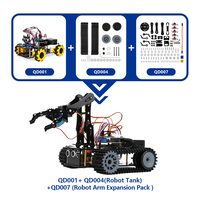 ACEBOTT Kit Robot Voiture Intelligent ESP32, Projet Éducatif pour Enfants, Compatible avec Arduino IDE et Tutoriel