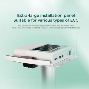 Yonker dụng cụ y tế Xe đẩy giỏ hàng bệnh viện <span class=keywords><strong>ECG</strong></span> xe đẩy với các tính năng tiện lợi - Product Image 4