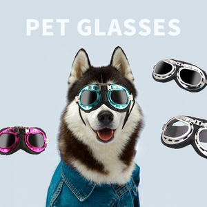 Baikang 3030 mode UV protéger lunettes <span class=keywords><strong>Golden</strong></span> Retriever lunettes lunettes pour animaux de compagnie accessoires pour animaux de compagnie chien lunettes de soleil