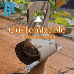 Caja <span class=keywords><strong>de</strong></span> Pastel Personalizada Plegable Portátil para Embalaje <span class=keywords><strong>de</strong></span> Bebidas y Café, Caja <span class=keywords><strong>de</strong></span> <span class=keywords><strong>Alimentos</strong></span> para Panadería, Portadores <span class=keywords><strong>de</strong></span> Papel para Llevar, Reciclable - Product Image 6