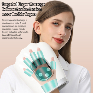 Cordless Hand <b>Massager</b> With 3 Adjustable Level Airbag Hot Finger Joints Palm Relax JY-918 Cordless Hand <b>Massager</b> With 3 - Product Image 5