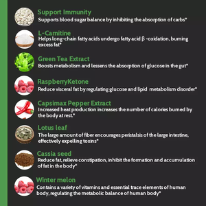 แคปซูลสมุนไพรลดน้ำหนักแท้ 100% ดีที่สุด เร่งเผาผลาญไขมัน ลดน้ำหนักเร็วและแรง ยาเม็ดลดน้ำหนัก - Product Image 6