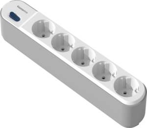 Factory Supplier 16A Europe Type 5 Outlets <b>Extension</b> <b>Socket</b> FR-PP Fireproof Material Safety Shutter Copper <b>Extension</b> Wire <b>Socket</b> - Product Image 1