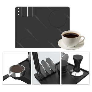 Silicone Food Grade Pad Coffee Tamp <b>Mat</b> Tamp Station for Barista Tool Home Kitchen <b>Bar</b> Coffee Shop Espresso Accessory - Product Image 4