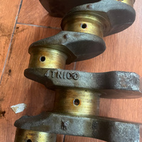 Cigüeñal 4TN100 Original Usado para Reparación de Motores Diésel, Kit de Reconstrucción, Cigüeñales 11901-22001 123900-21010