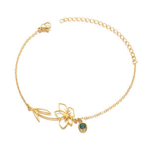 <span class=keywords><strong>Fleur</strong></span> <span class=keywords><strong>de</strong></span> <span class=keywords><strong>naissance</strong></span> chaude bijoux en acier inoxydable Zircon Bracelet <span class=keywords><strong>de</strong></span> pierre <span class=keywords><strong>de</strong></span> <span class=keywords><strong>naissance</strong></span> <span class=keywords><strong>fleur</strong></span> du zodiaque des femmes fête des mères - Product Image 5
