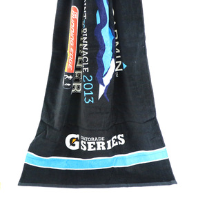 Serviettes <span class=keywords><strong>de</strong></span> plage personnalisées à motif imprimé actif en pur coton, vente chaude en usine - Product Image 1