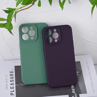 Coque de téléphone en caoutchouc de silicone liquide nouvel arrivage Coque de téléphone de luxe antichoc sans fil avec logo personnalisé pour iphone 15 Pro