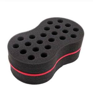 Éponge magique Double face <span class=keywords><strong>pour</strong></span> brosser les cheveux ondulés, <span class=keywords><strong>pour</strong></span> tresses, 1 pièce, <span class=keywords><strong>Dreadlocks</strong></span>, torsades, boucles - Product Image 3