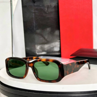 Lunettes de soleil unisexes de haute qualité en acétate, monture carrée intégrale, dégradé vert, UV400, mode, extérieur et conduite