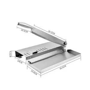 手動家庭用使いやすいパンチーズスライス切断機ミートラムハンドカッター