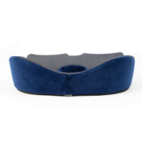 Coussin de siège ergonomique en mousse à mémoire de forme de haute qualité en forme de U pour soulager les hémorroïdes, la sciatique et les douleurs du coccyx, orthopédique