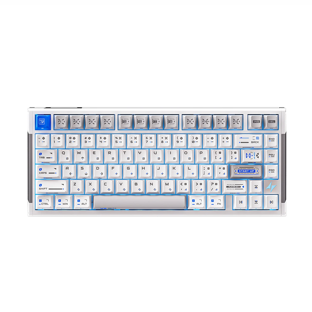 New ATK RS7 V2 Ultra Aluminum Hall Effect Snowblade Switch 81Keys 8K Hot-Swap NKRO Gaming Keyboard