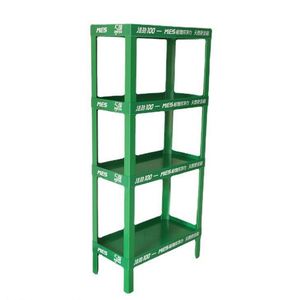 Exhibition Plastic <b>Shelf</b> Portable Display <b>Stand</b> - Product Image 3