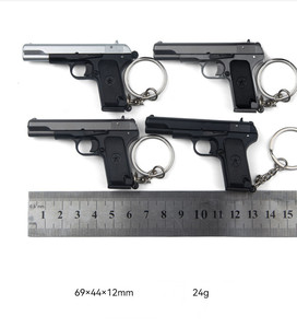พวงกุญแจโลหะผสมสังกะสีรุ่นปืน TT33 <span class=keywords><strong>Tokarev</strong></span> ขนาด 7.0 ซม. ของสะสม ของขวัญ - Product Image 2