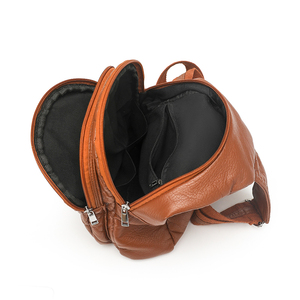 Sac de poitrine de luxe, sac <span class=keywords><strong>bandoulière</strong></span> décontracté tendance, mini sac à téléphone unisexe en cuir PU avec poche antivol et fermeture éclair - Product Image 6