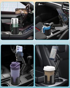 Cup Holder Phone Mount OEM Custom Logo, 2-in-1 Anti-Slip 360&deg; Ball Joint, Private Label Custom Packaging for Your Brand - Product Image 3