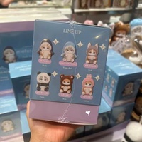 En stock – Édition limitée en promotion – 100 % original – Moo-cat-fu Sande Shark Cat Fushandi – Boîte mystère – Pendentif – Peluche – Boîtes surprise