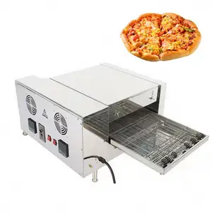 Factory price Manufacturer Supplier pizza oven 12 commercial conveyor pizza oven gas