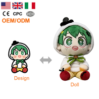 Jouets en peluche personnalisés de haute qualité, poupées en coton PP, poupées personnalisées, poupées en peluche en forme humaine, cadeaux pour enfants